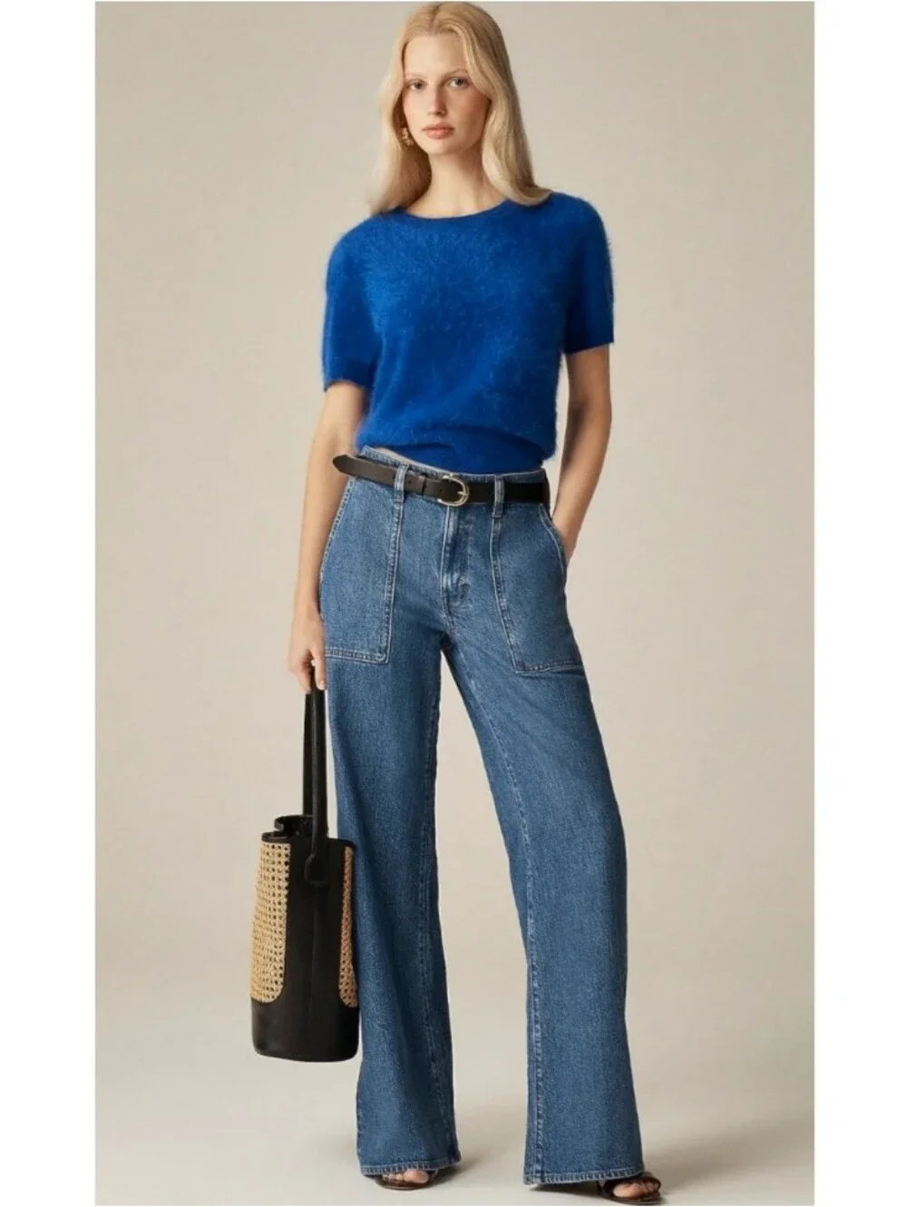 J.Crew Brushed Cashmere T-Shirt